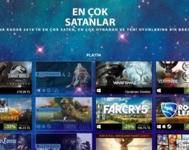 2018 yılında Steam'in en çok satan oyunları belli oldu