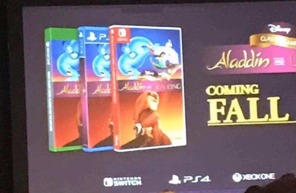 Aladdin ve Lion King oyunlarının Remaster sürümleri geliyor