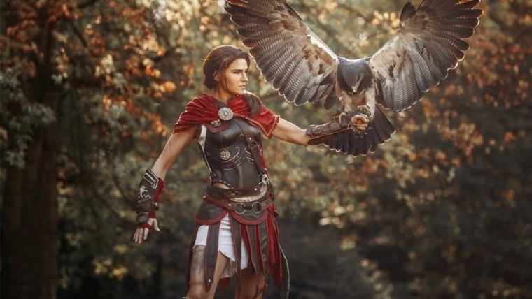 Assassin's Creed Odyssey Kassandra Cosplay'i muazzam görünüyor