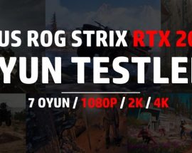 ASUS GeForce ROG STRIX RTX2070 Oyun Performansı
