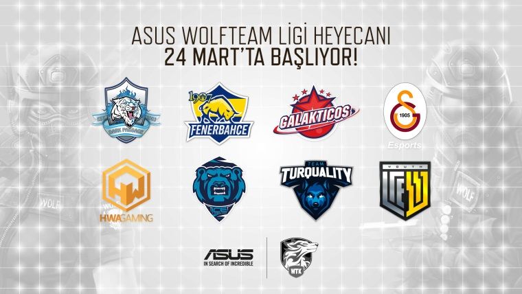 ASUS Wolfteam Ligi ismiyle 24-25 Mart 2018 tarihlerinde başlıyor