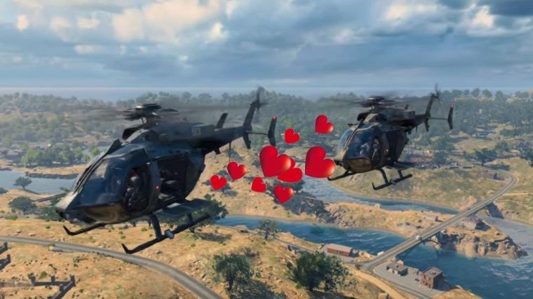 Call of Duty: Black Ops 4'te helikopterler çiftleşiyor