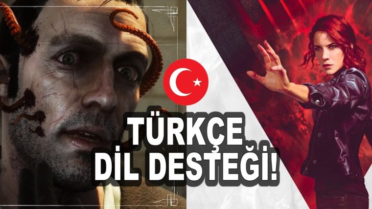 Control ve The Sinking City, Türkçe dil desteğiyle gelebilir