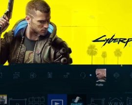 Cyberpunk 2077'nin ücretsiz PlayStation 4 teması harika görünüyor