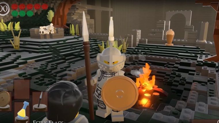 Dark Souls, LEGO dünyası ile birleşirse nasıl görünürdü