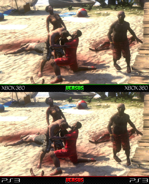 Dead Island - Platformlar arası karşılaştırma