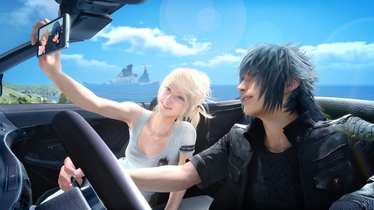 FF 15 için yayınlanan sevgililer günü fotoğrafları çok güzel