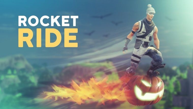 Fortnite'ta roketin üstünde yolculuk ederken birinci oldu