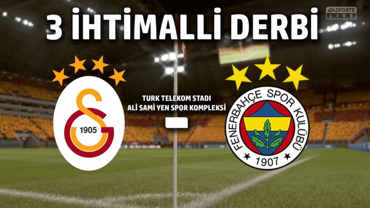 Galatasaray - Fenerbahçe FIFA 19 Derbi Özeti