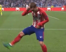 Griezmann Uefa Avrupa Ligi finalinde Fortnite gol sevinci yaptı