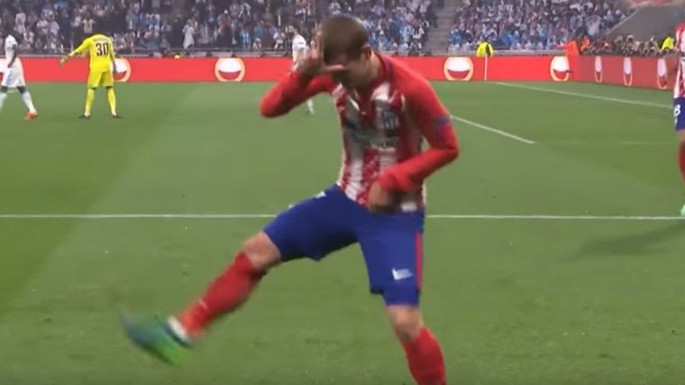 Griezmann Uefa Avrupa Ligi finalinde Fortnite gol sevinci yaptı