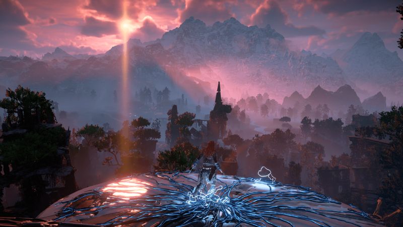 Horizon: Zero Dawn'ın fotoğraf modundan etkileyici kareler