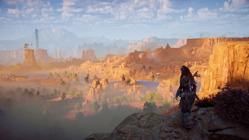 Horizon: Zero Dawn'ın fotoğraf modundan etkileyici kareler