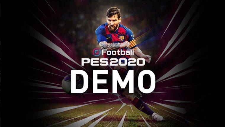 Kapak görseli yayınlanan PES 2020'nin demosu çıktı!