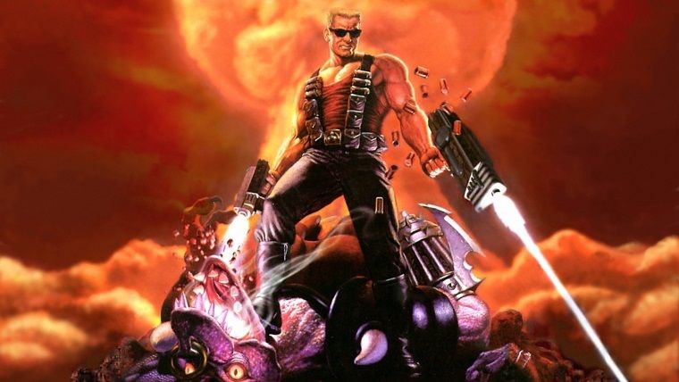 Maço erkek Duke Nukem şimdi Half Life evreninde uzaylı avlıyor