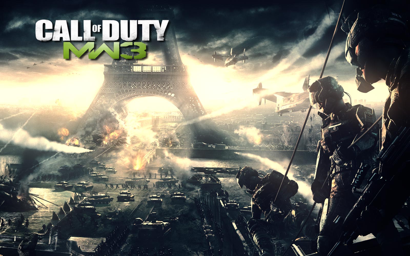 Modern Warfare 3'e masaüstü duvar kağıdı galerisi