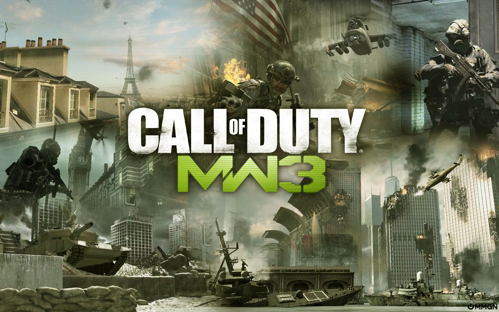 Modern Warfare 3'e masaüstü duvar kağıdı galerisi