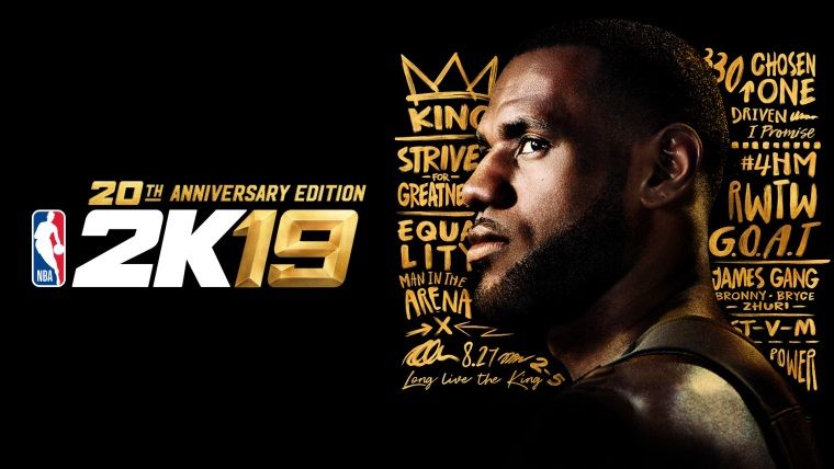 NBA 2K19, LeBron James'in olduğu yeni bir görsel yayınladı