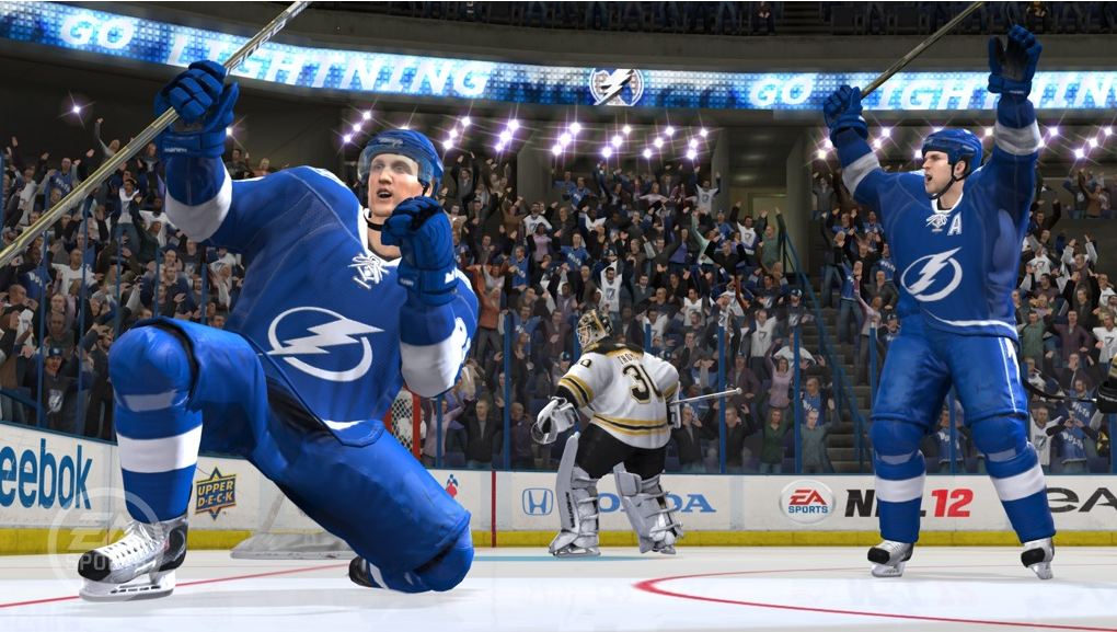 NHL 12'ye yeni ekran görüntüleri