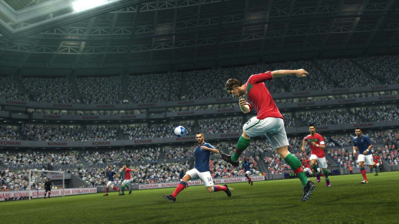 PES 2012'nin etkileyici yüz detayları 