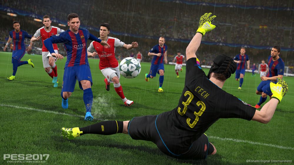 Pro Evolution Soccer 2017'den yeni ekran görüntüleri yayımlandı