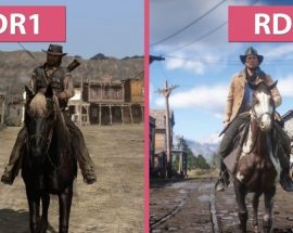 Red Dead Redemption oyunları grafiksel olarak karşılaştırıldı