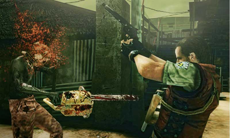 Resident Evil: Mercenaries 3D'ye Barry görselleri