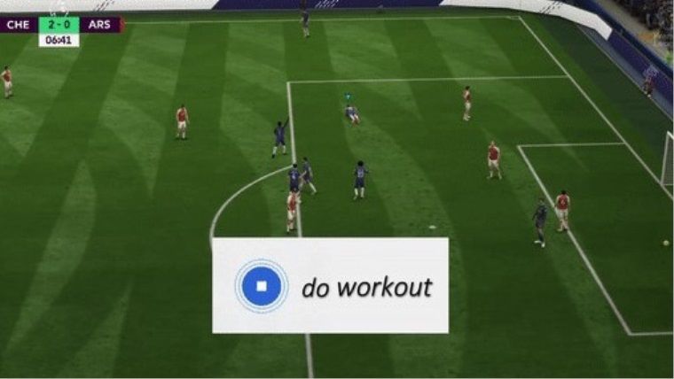 Sesli komutlar ile FIFA oynamak!