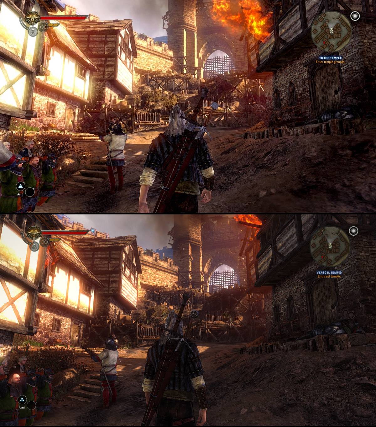 The Witcher 2 - Xbox 360 vs PC