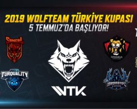 Wolfteam Türkiye Kupası’nda şampiyonluk yarışı 5 Temmuz’da başlıyor