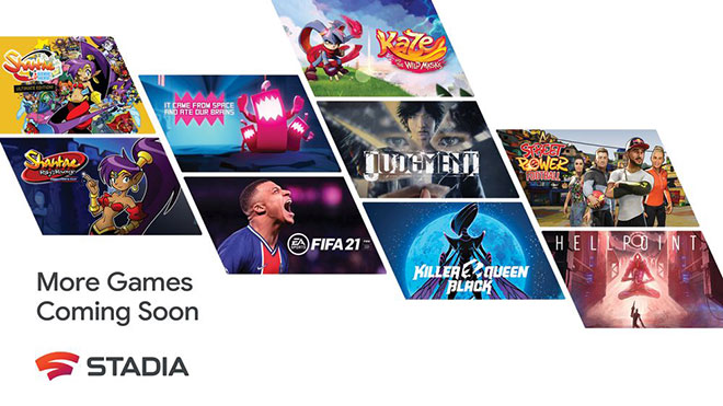 Google Stadia tarafında kullanıma sunulacak yeni oyunlar