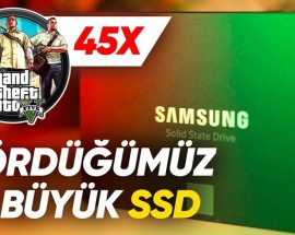 İçine 45 Tane GTA V Sığan Ultra Büyük SSD'yi İnceledik: Samsung 870 EVO