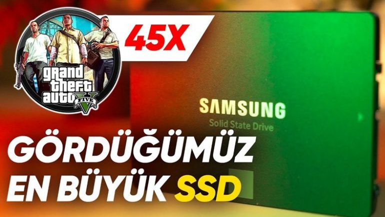 İçine 45 Tane GTA V Sığan Ultra Büyük SSD'yi İnceledik: Samsung 870 EVO