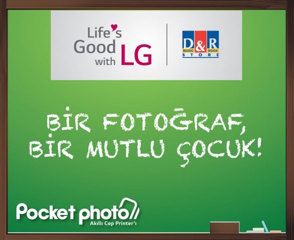 LG'den "Bir Fotoğraf Bir Mutlu Çocuk" projesi