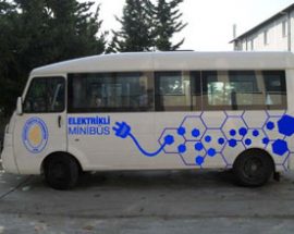Türkiye'nin İlk Elektrikli Minibüsü