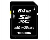 Toshiba 64 GB SD'ler geliyor