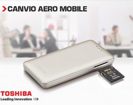 Toshiba Canvio AeroMobile kablosuz SSD