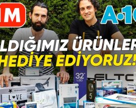 5000 TL'lik Bim ve A101 Mahsulleri Paketten Çıkıyor! Size Hediye Ediyoruz