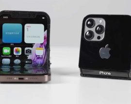 Katlanabilir iPhone yapıldı
