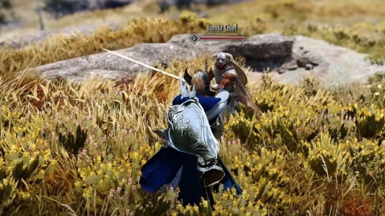 Skyrim kavga et sistemini tamamen değiştiren mod