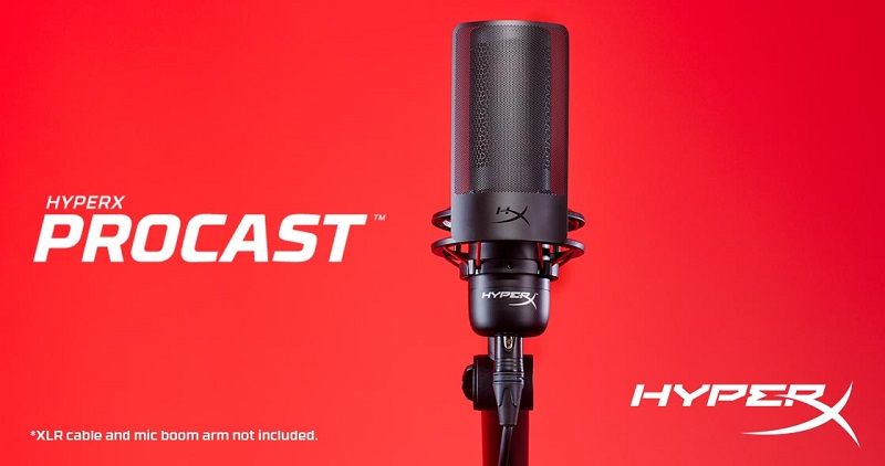 HyperX ProCast XLR mikrofonu duyuruldu