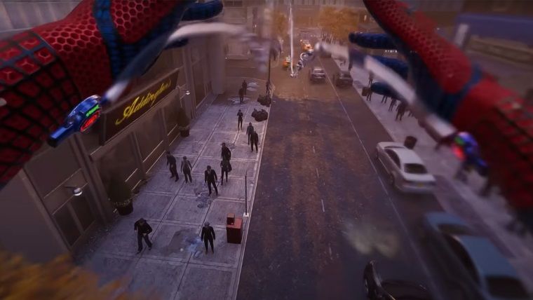 Spider-Man Remastered FPS modu harika görünüyor