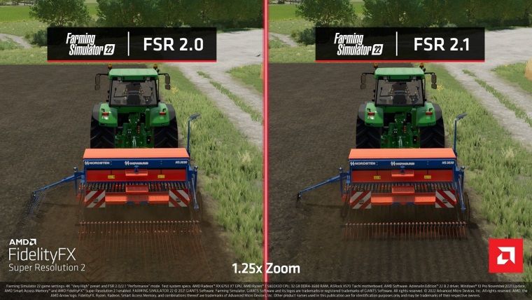 AMD, FidelityFX Süper Çözünürlük 2.1'i duyurdu