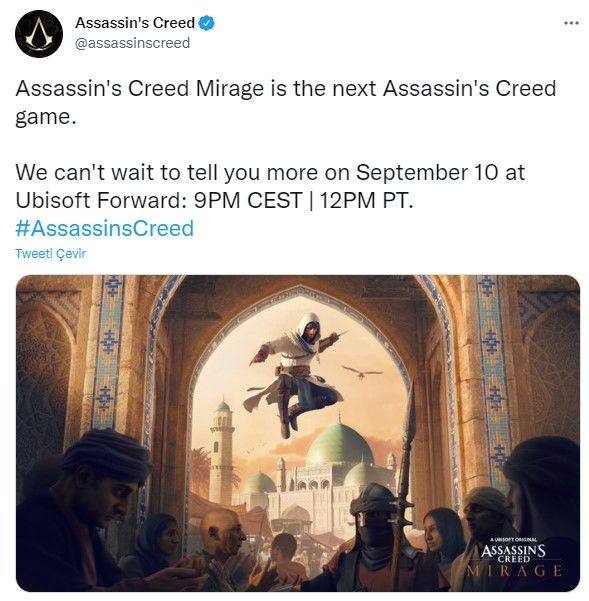 Assassin's Creed Mirage resmi olarak duyuruldu